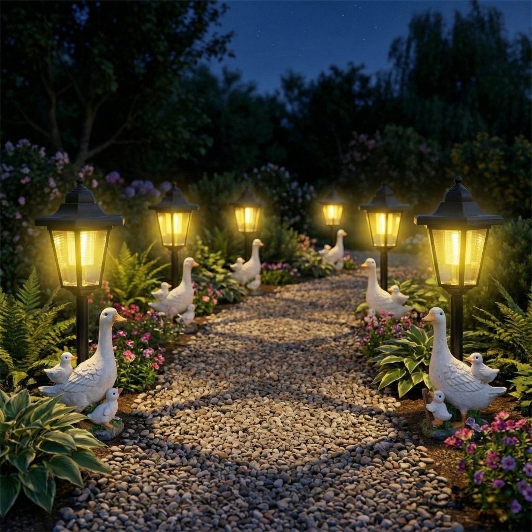 Solarna lampa sa figurama - rs-mangoshop.com