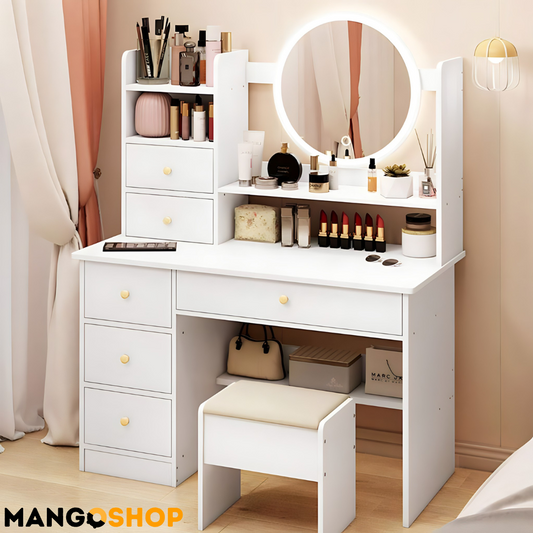 Stocic za sminkanje sa ogledalom - rs-mangoshop.com