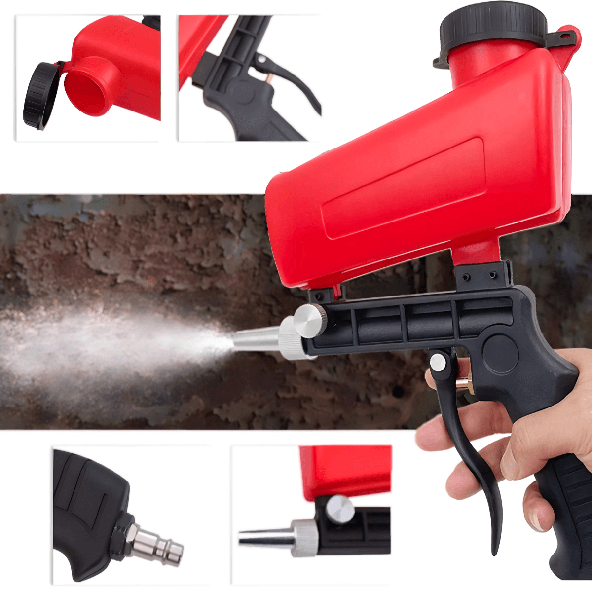 Visenamenski pistolj za peskarenje - rs.mangoshop.com