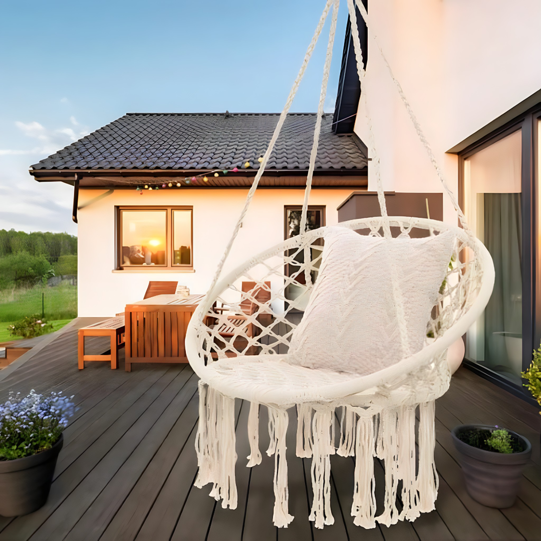 Boho ljuljaška za sedenje