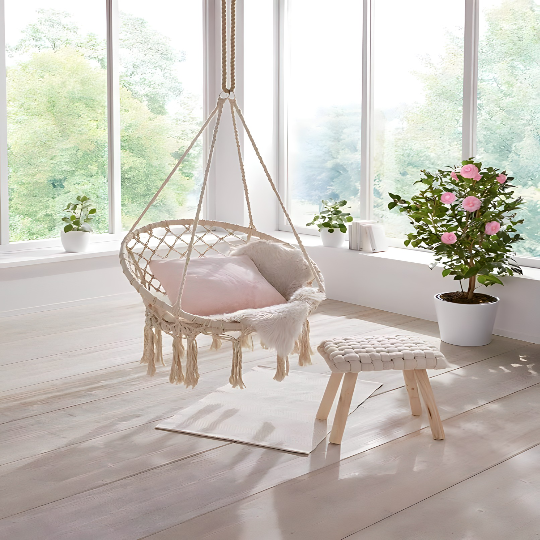 Boho ljuljaška za sedenje