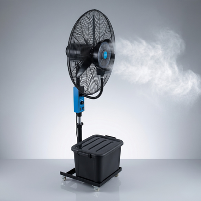 Ventilator sa raspršivačem vode - za kafiće, restorane, bašte