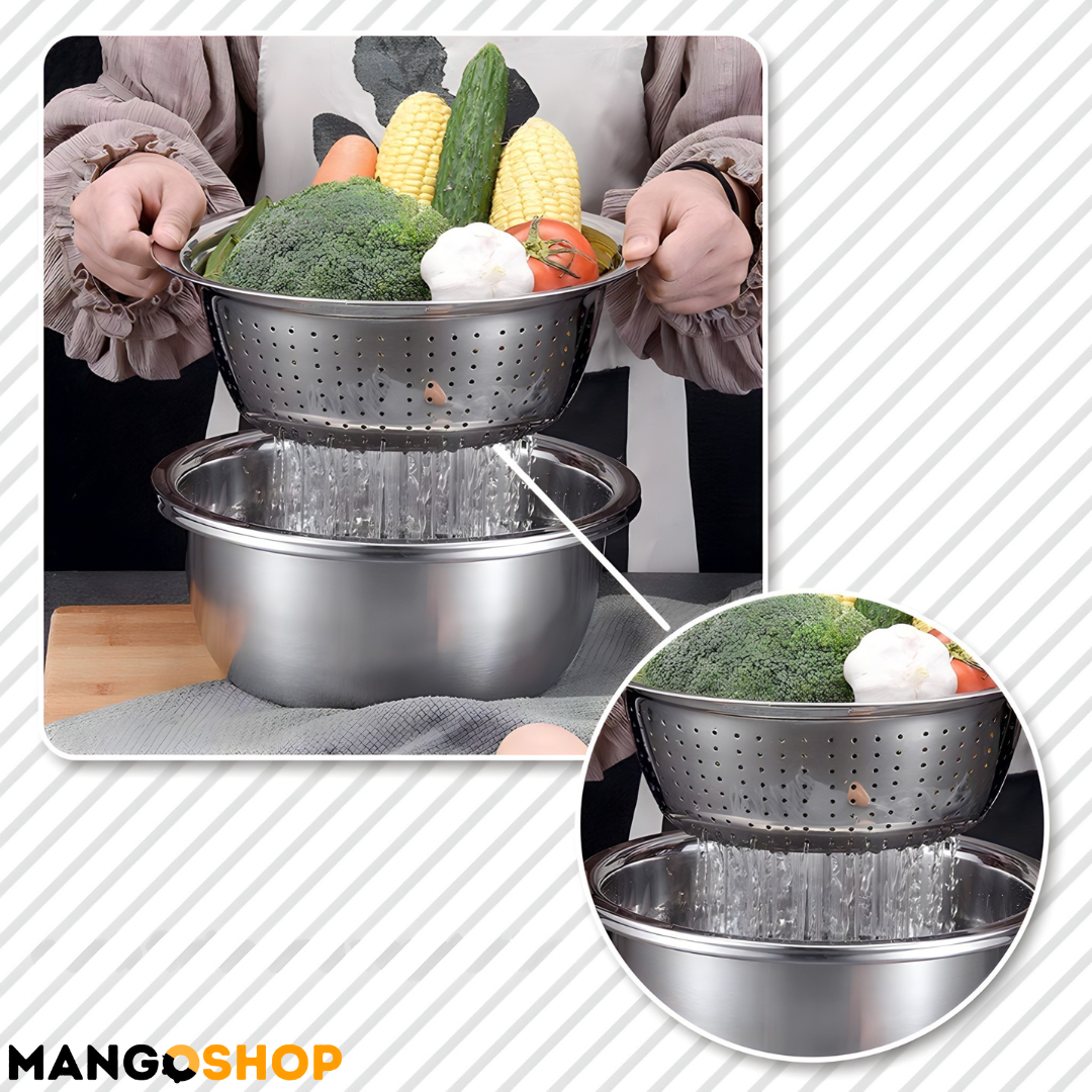 3u1 Cinija, cediljka i rende - rs-mangoshop.com