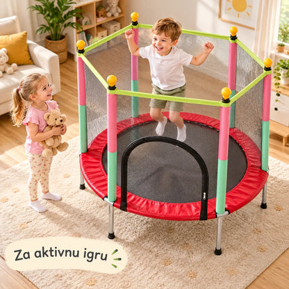 Trambolina za decu sa zaštitnom mrežom 140 cm