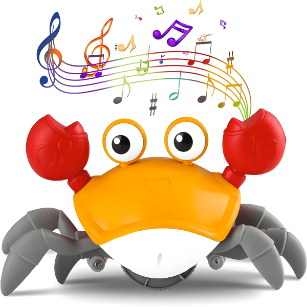 Savršena igračka za decu - Kraba šetalica sa muzikom i senzorima pokreta - Mango shop